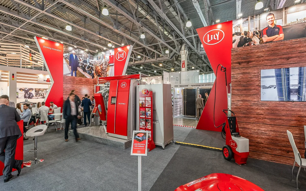 Lely Company Stand